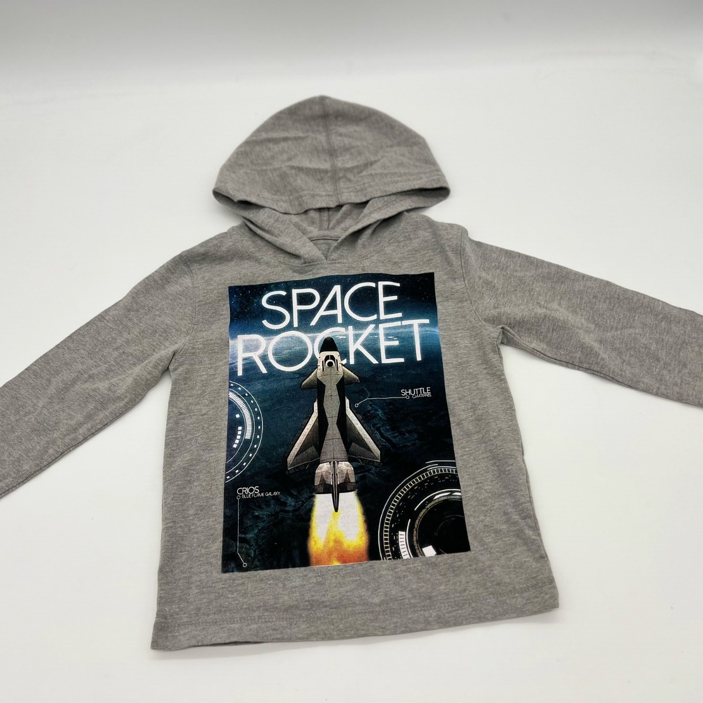 Gemo Boys Space Sweatshirt Gray Size 3T